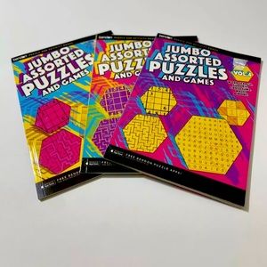 3 Pack Puzzles And Games.